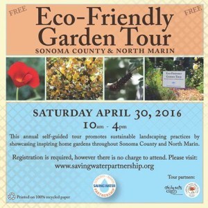 Eco-Friendly Garden Tour Flyer