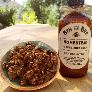 8th & Bee Small Batch Propolis Tinctures